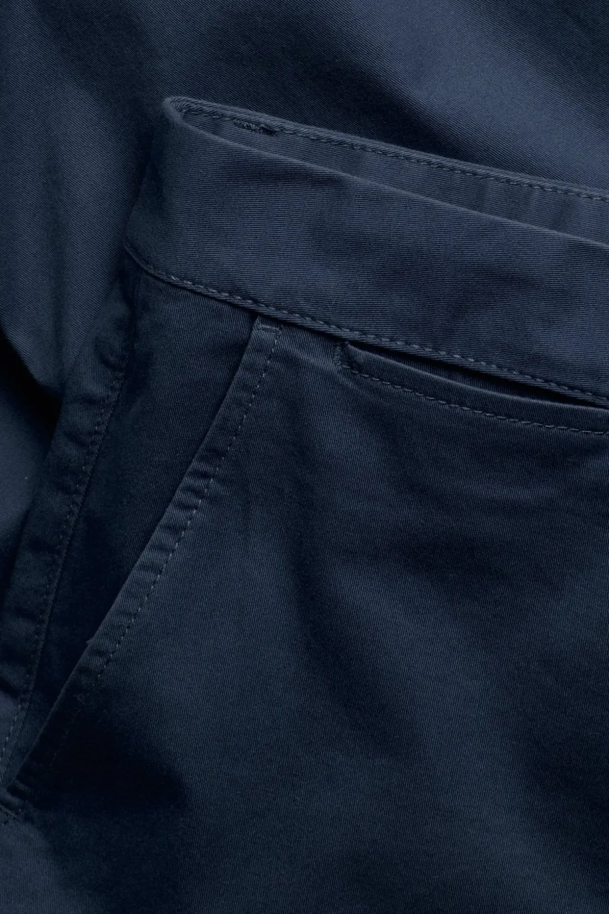 Chinos regular fit | Tummansininen | Miehet | Kappahl
