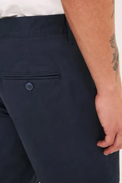 Chinos regular fit | Tummansininen | Miehet | Kappahl