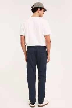 Chinos regular fit | Tummansininen | Miehet | Kappahl