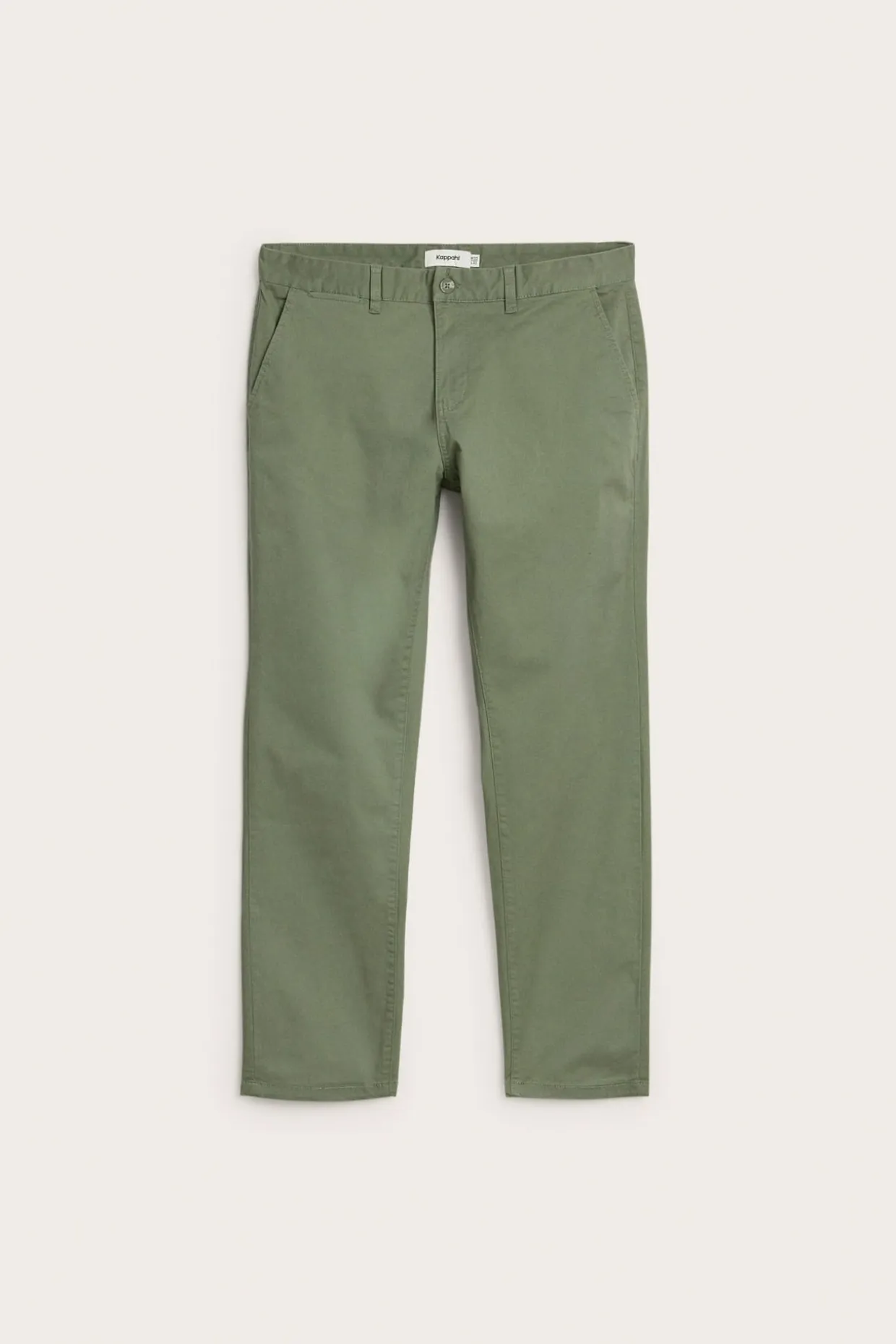 Chinos regular fit | Tummanvihreä | Miehet | Kappahl