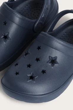Clogs-malliset kengät tähdillä | Tummansininen | Lapset | Kappahl