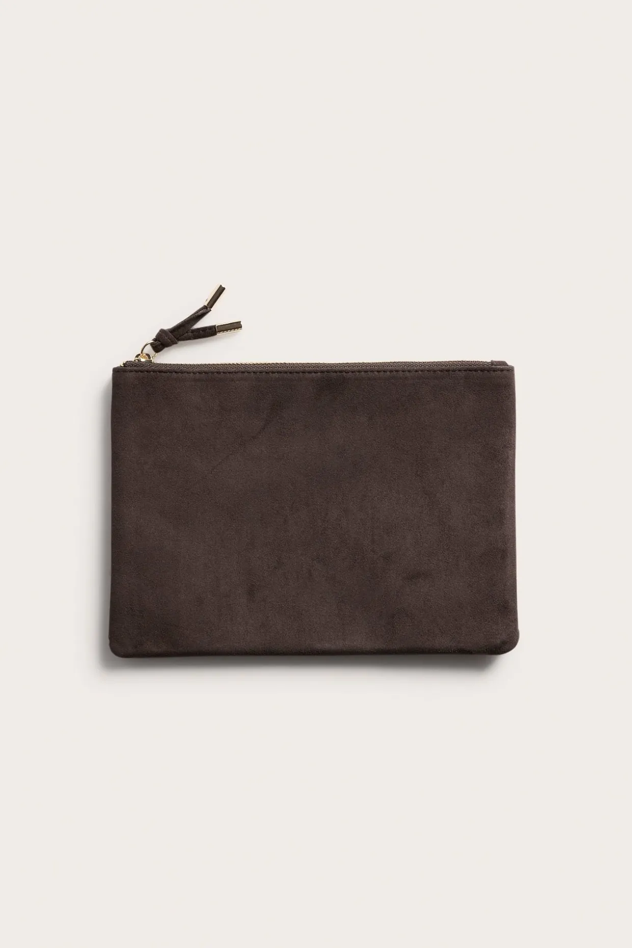 Clutch mokkajäljitelmästä | Tummanruskea | Naiset | Kappahl