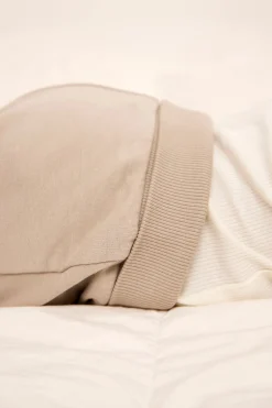 Collegehousut, joissa on harjattu sisäpuoli | Beige | Vauvat | Kappahl