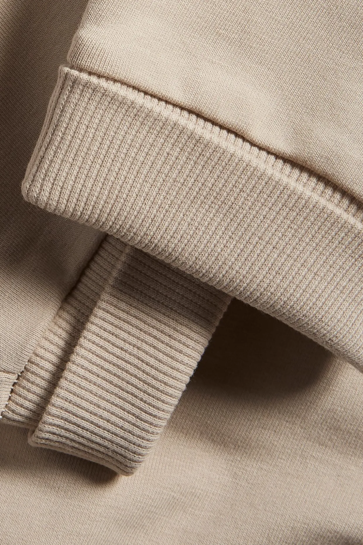 Collegehousut, joissa on harjattu sisäpuoli | Beige | Vauvat | Kappahl