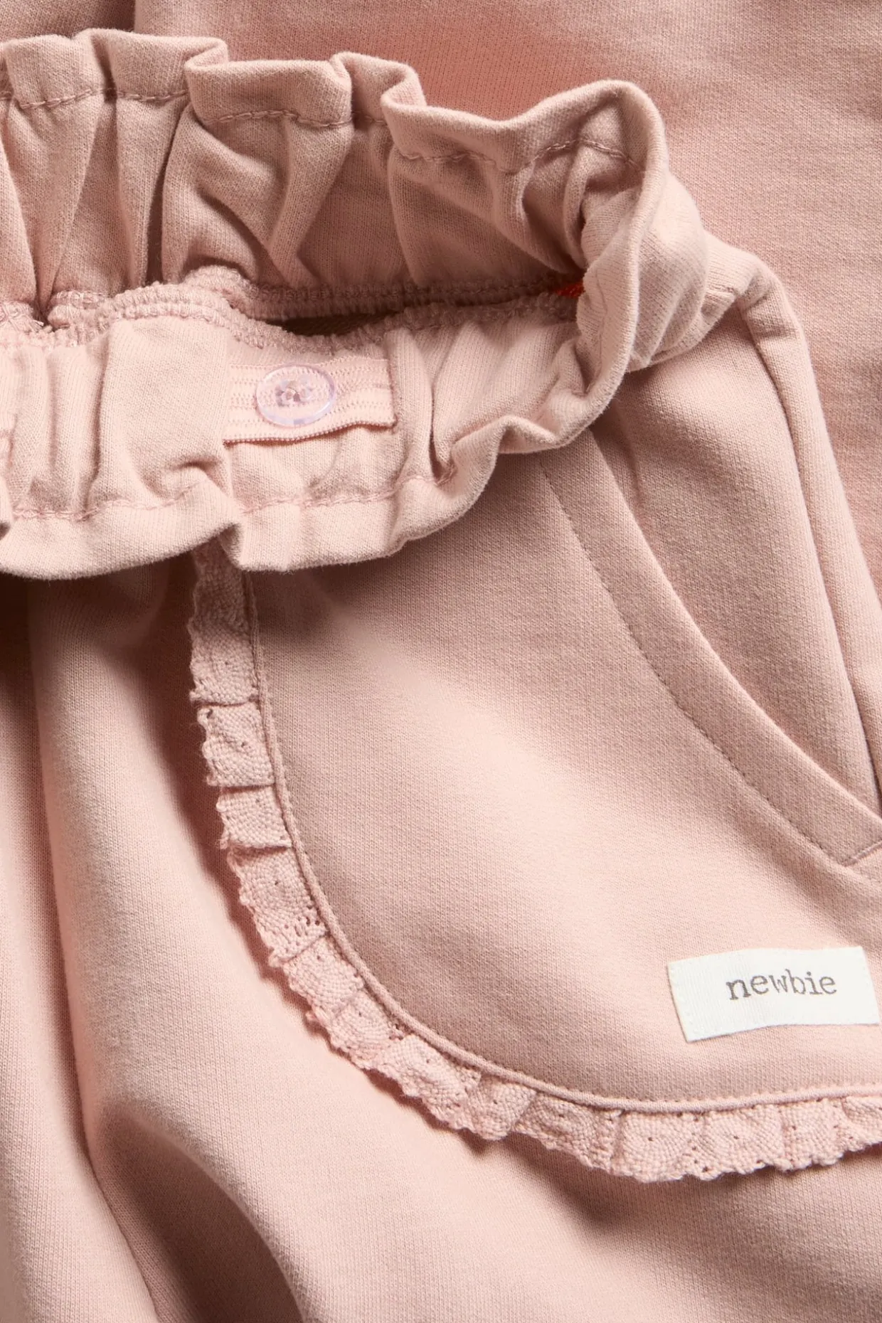 Collegehousut pitsiyksityiskohdilla | Pinkki | Lapset | Newbie