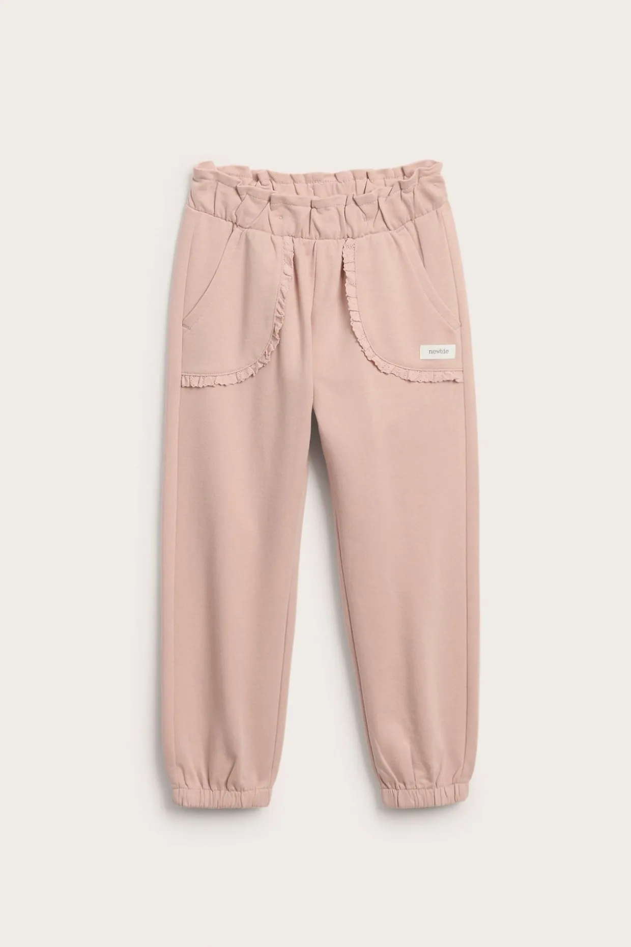 Collegehousut pitsiyksityiskohdilla | Pinkki | Lapset | Newbie