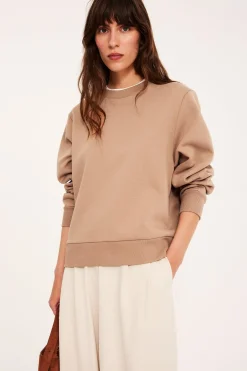 Collegepusero | Beige | Naiset | Kappahl