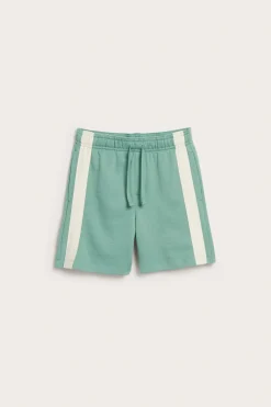 Collegeshortsit, joissa sivuraidat | Vihreä | Lapset | Kappahl