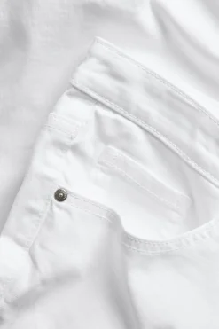 Cropped flare jeans high waist | Valkoinen | Naiset | Kappahl