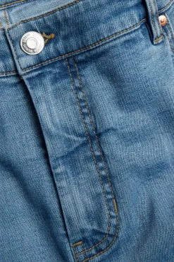 Cropped flare jeans high waist | Vaalea denim | Naiset | Kappahl