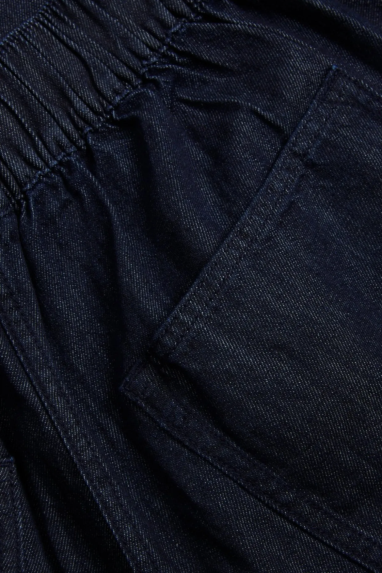 Culotte-malliset pull-on-farkut | Tumma denim | Naiset | Kappahl