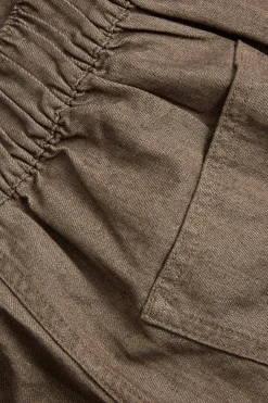 Culotte-malliset pull-on-farkut | Melaarattu ruskea | Naiset | Kappahl