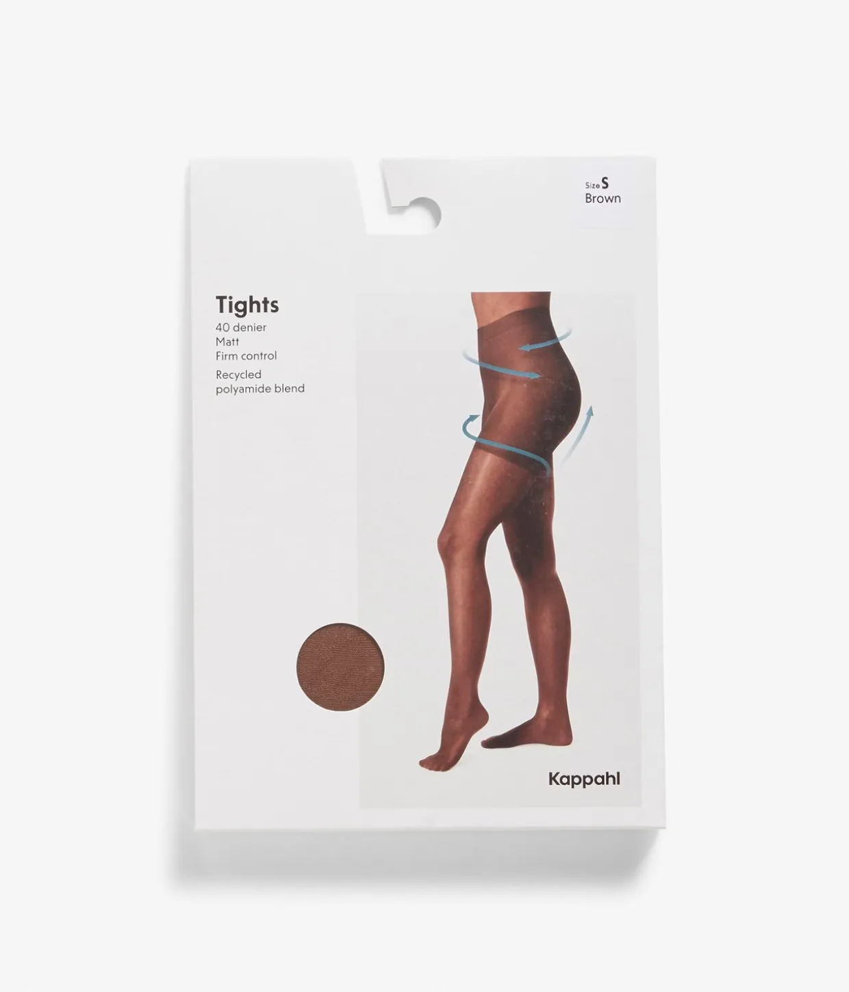 40 den firm shape control top sukkahousut | Ruskea | Naiset | Kappahl