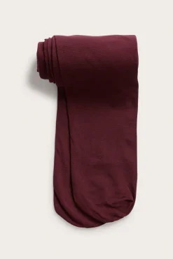 30 denierin sukkahousut mikromateriaalista | Viininpunainen | Naiset | Kappahl