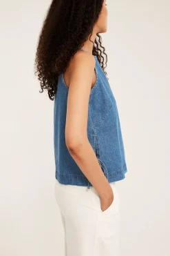 Denimtoppi | Denim | Naiset | Kappahl