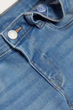 Denimtrikoota olevat farkkushortsit | Vaalea denim | Lapset | Kappahl