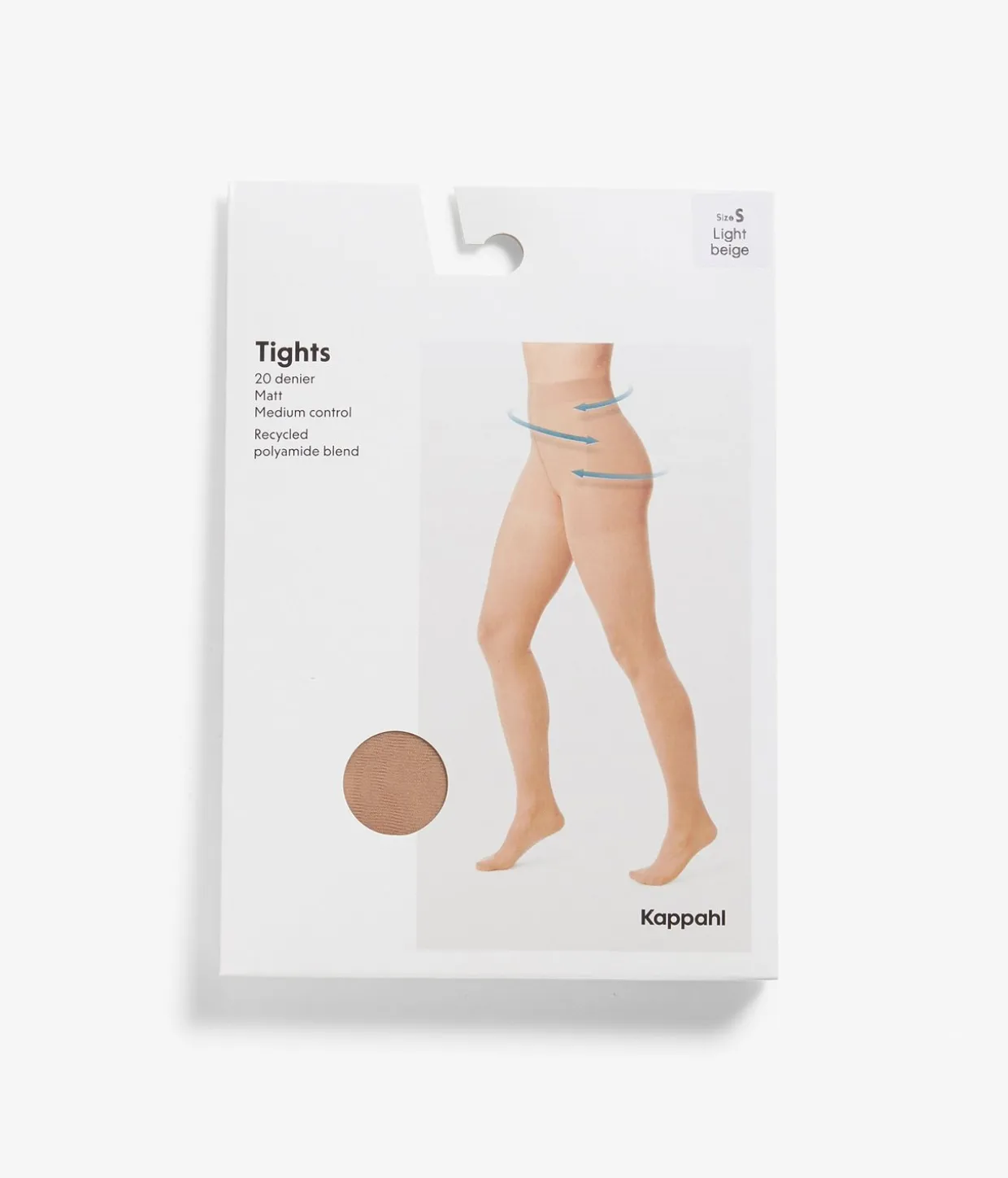 20 den medium control top sukkahousut | Vaaleanbeige | Naiset | Kappahl