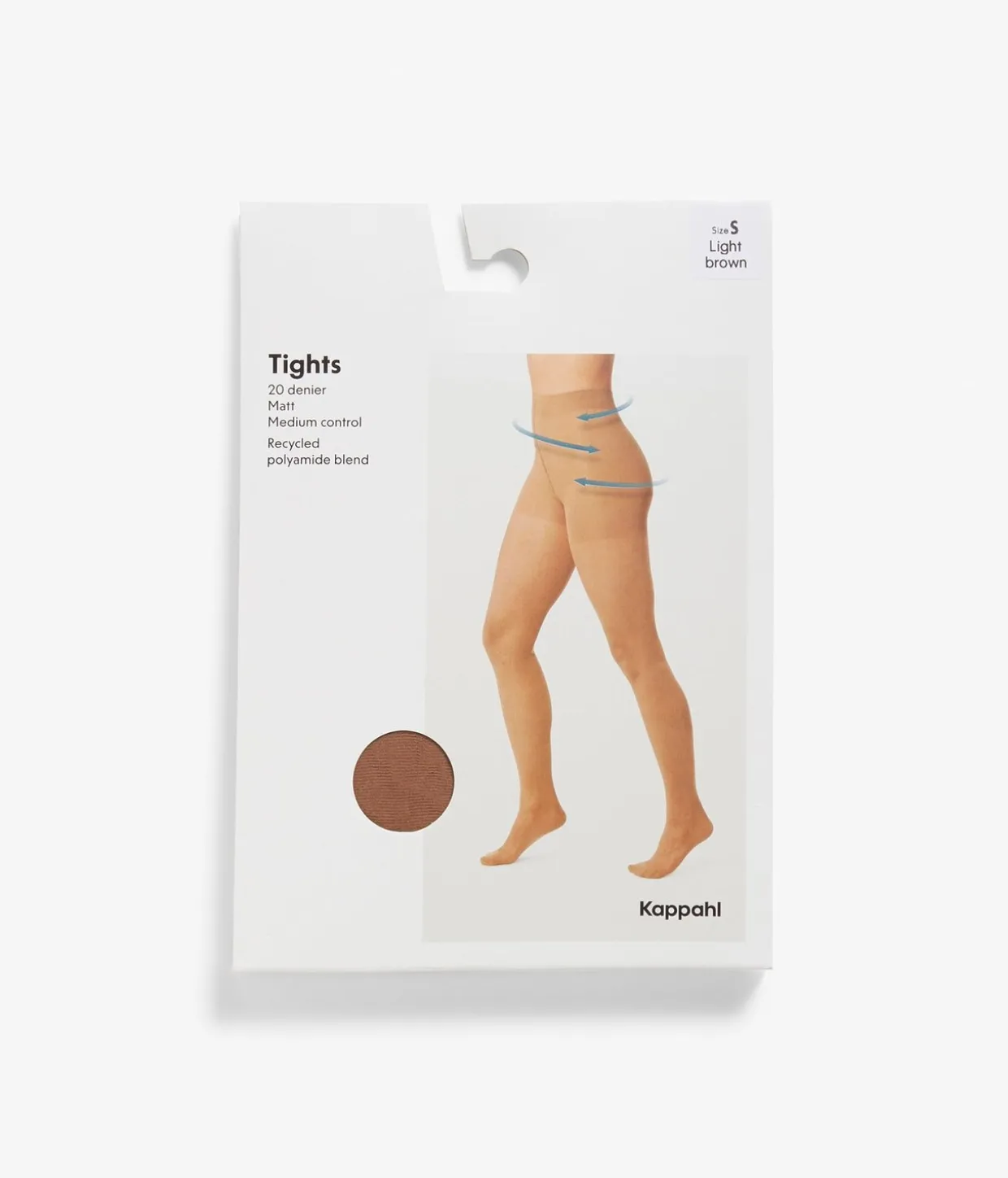20 den medium control top sukkahousut | Vaaleanruskea | Naiset | Kappahl