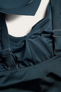 Drapeerattu uimapuku light shape | Tummansininen | Naiset | Kappahl