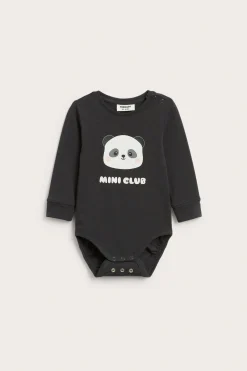 Eläinkuvioinen body | Musta | Vauvat | Kappahl