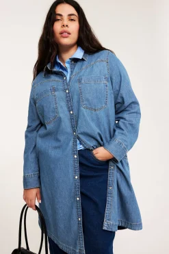 Farkkumekko | Denim | Naiset | Kappahl