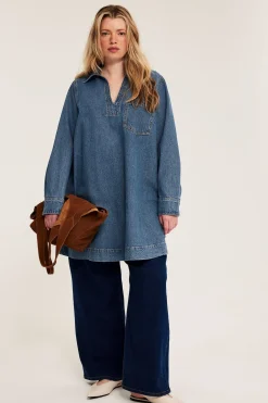 Farkkumekko | Denim | Naiset | Kappahl