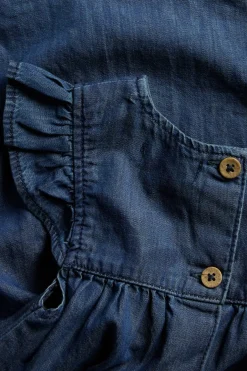 Farkkumekko röyhelöllä | Denim | Vauvat | Newbie