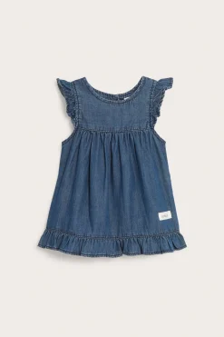 Farkkumekko röyhelöllä | Denim | Vauvat | Newbie