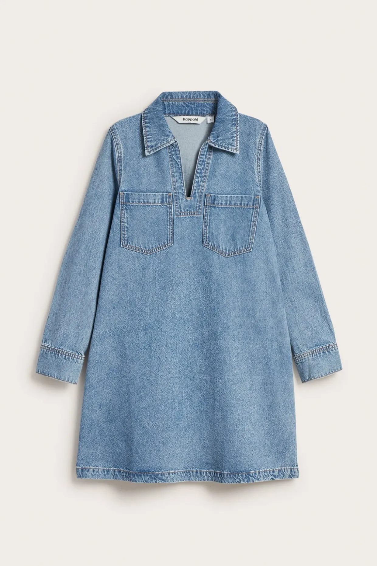 Farkkumekko taskuilla | Denim | Naiset | Kappahl
