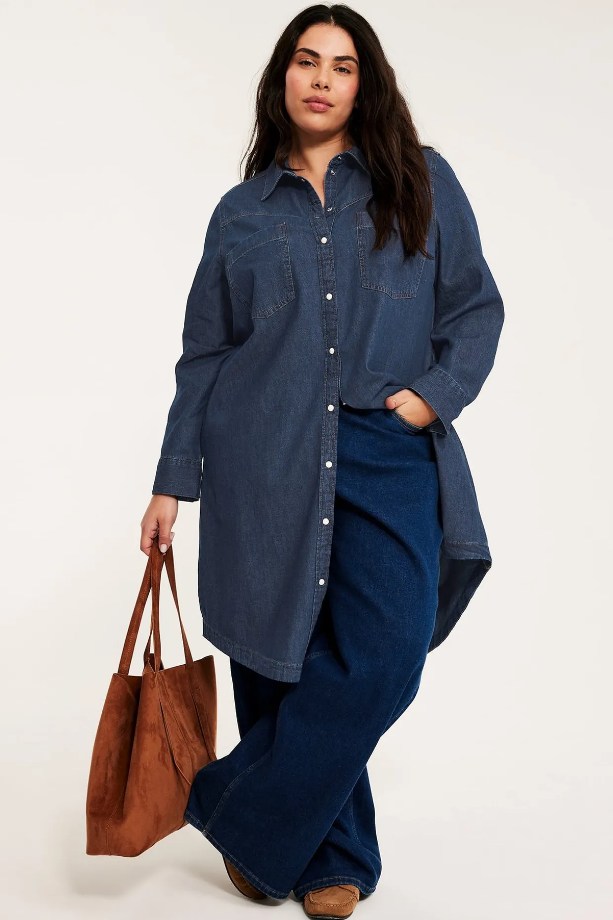 Farkkumekko | Tumma denim | Naiset | Kappahl