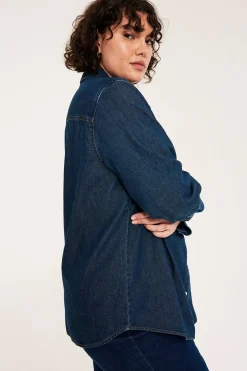 Farkkupaita | Tumma denim | Naiset | Kappahl