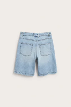 Farkkushortsit, joissa on pidemmät lahkeet | Vaalea denim | Lapset | Kappahl