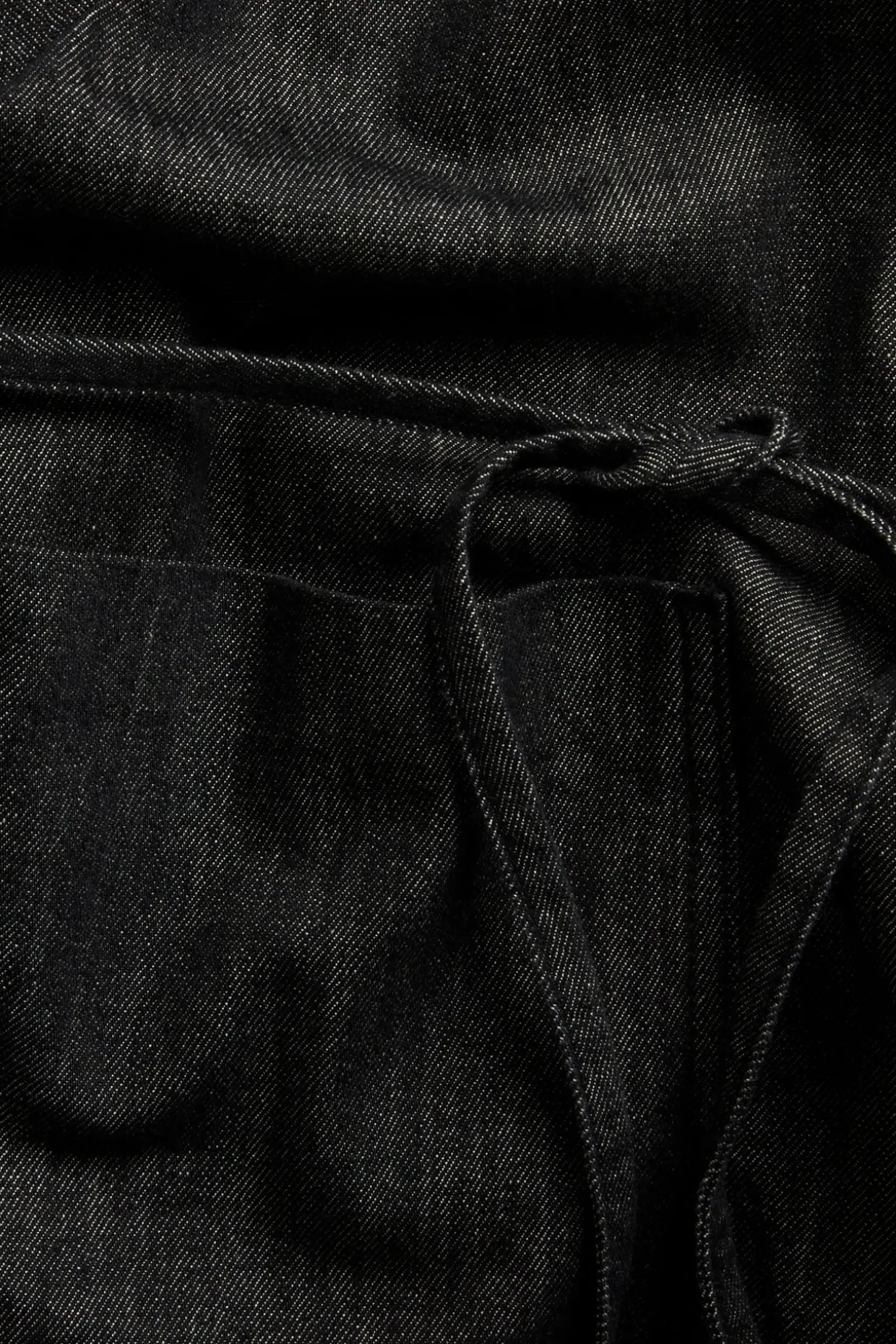 Farkkutakki | Musta denim | Naiset | Kappahl