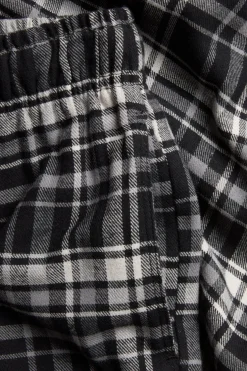 Flanellia olevat pyjamahousut | Musta | Lapset | Kappahl