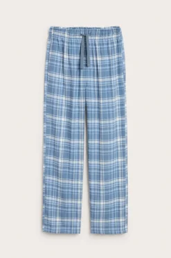 Flanellia olevat pyjamahousut | Sininen | Lapset | Kappahl