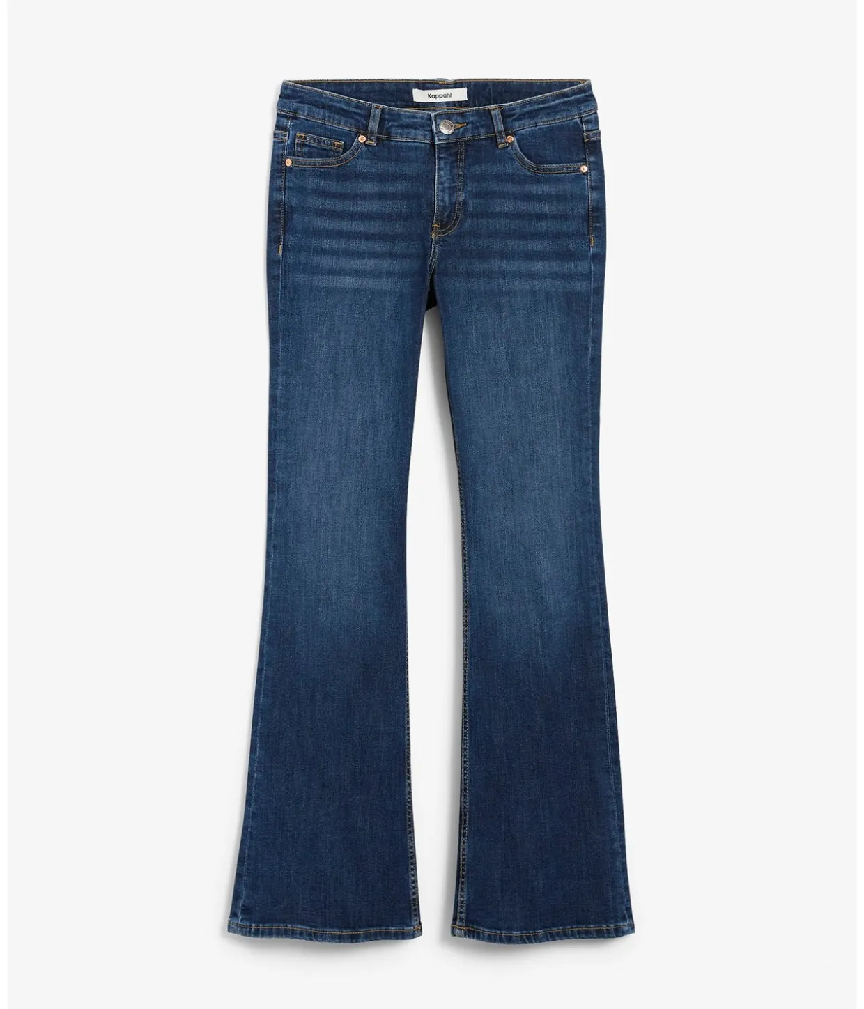 Flare jeans low waist | Denim | Naiset | Kappahl