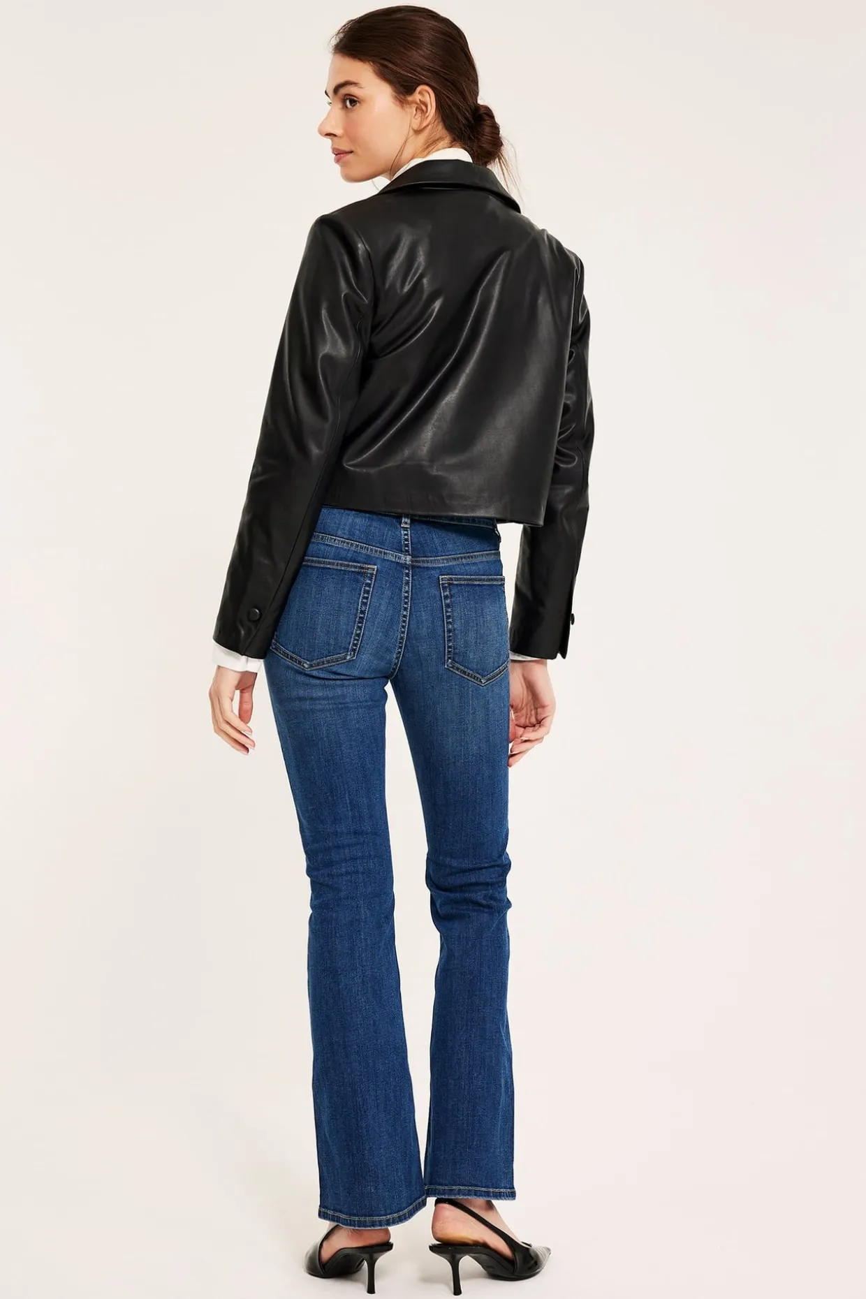 Flare jeans low waist | Denim | Naiset | Kappahl
