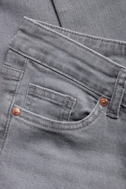 Flare jeans low waist | Hopeanharmaa | Naiset | Kappahl