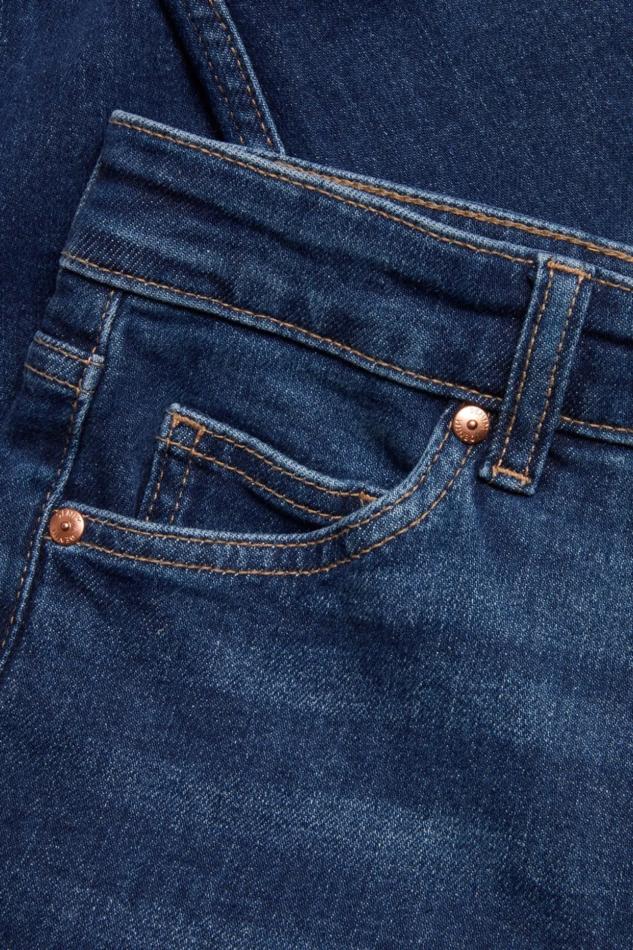 Flare jeans regular waist | Tumma denim | Naiset | Kappahl