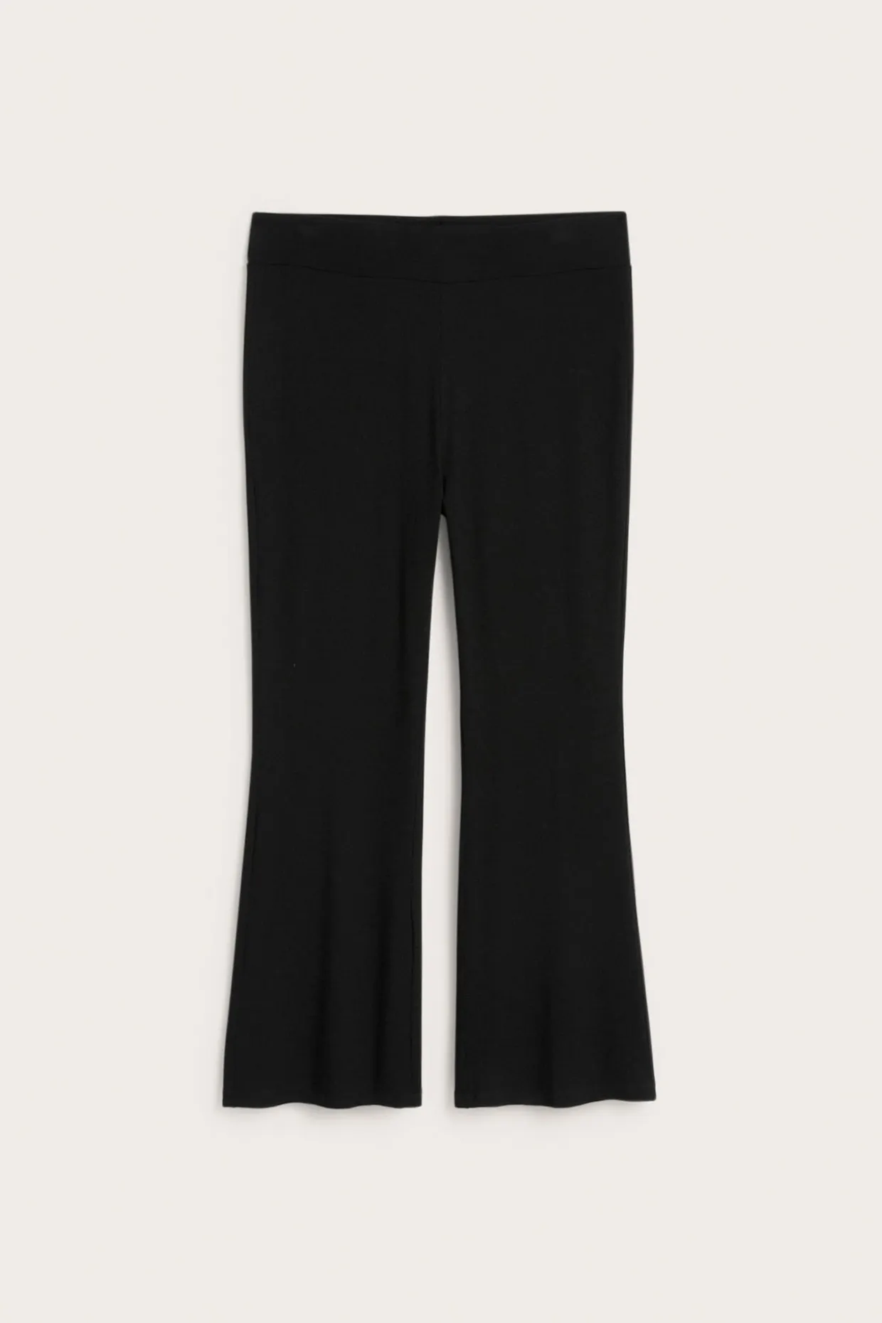 Flare leggings | Musta | Naiset | Kappahl