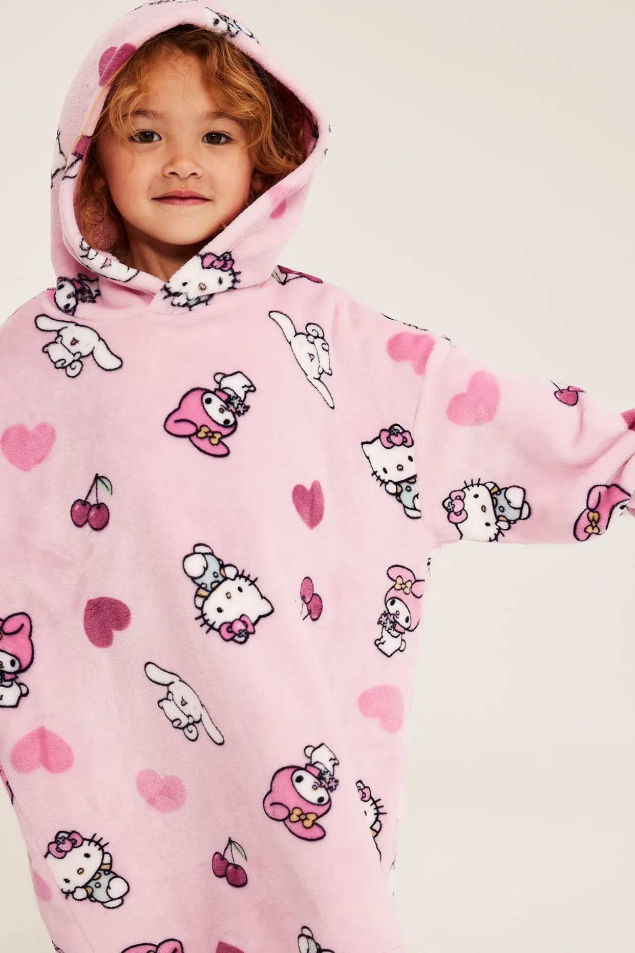 Hello Kitty -fleecehuppari | Pinkki | Lapset | Kappahl