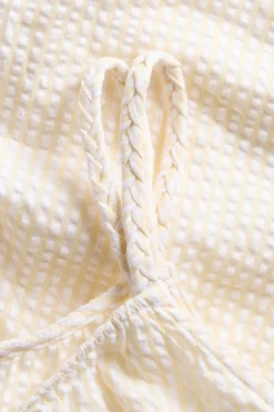 Hihaton kreppipuuvillapaita | Keltainen | Lapset | Kappahl