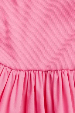 Hihaton puuvillamekko | Pinkki | Lapset | Kappahl