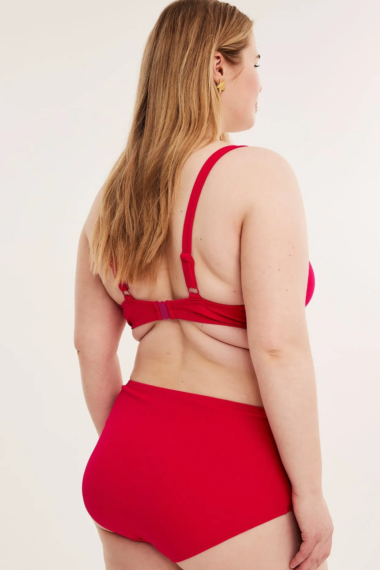 Hipsterimallinen bikinialaosa | Punainen | Naiset | Kappahl
