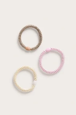 Hiuslenkit 3-pack | Pinkki | Naiset | Kappahl