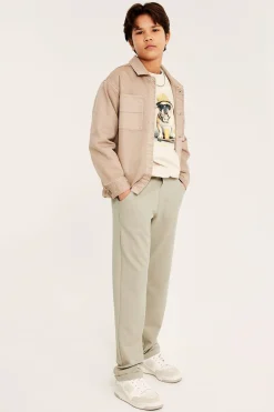 Huolitellut housut | Beige | Lapset | Kappahl
