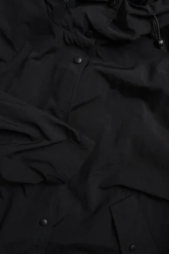 Hupullinen takki | Musta | Naiset | Kappahl