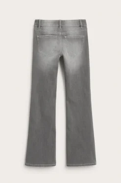 Jeans bootcut low waist | Hopeanharmaa | Lapset | Kappahl