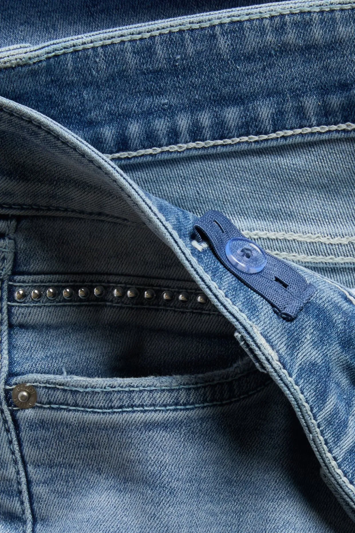 Jeans bootcut low waist | Vaalea denim | Lapset | Kappahl