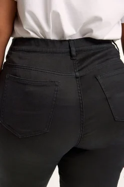 Jeggings mid waist | Musta | Naiset | Kappahl